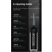 6-Mode Portable Oral Irrigator - Waterproof Water Flosser for Travel & Home Use | Black - Includes 4 Nozzles - Buy Online on GoSupps.com