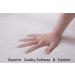 Elastic All Around Soft Plush Toilet Lid Cover - Machine Washable (White) - Buy Online on GoSupps.com