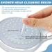 Shower Head Cleaning Brush Tool - Anti-Clogging Cleaner for Shower Nozzles | White Crevice Brush - Buy Online on GoSupps.com