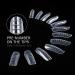 Modelones Poly Extension Gel Dual Nail Forms - 120pcs Clear Nail Extension Tips Set for Thickening Acrylic False Nails - 12 Sizes Trendy Nail Art Design for Salon and DIY Manicure - Buy Online on GoSupps.com