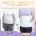 Zelen Abdominal Binder | Post Surgery Belly Band for Hysterectomy Bariatric and Tummy Tuck | Compression Wrap for Men & Women - Buy Online on GoSupps.com