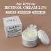Age-Defying Retinol Cream 2.5% - Smooth Fine Lines Hydrate with Hyaluronic Acid & Organic Ingredients | 1.76oz - Buy Online on GoSupps.com