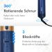 Dryze Airstyler 5-in-1: Curling Iron Hair Dryer & Hot Air Brush - Vinca Blue | International Shipping Available - Buy Online on GoSupps.com