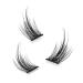 D Curl Cluster Lashes Kit - 14 Pairs / 196 PCS DIY Eyelash Extension Segments (Devil 02-D) - Buy Online on GoSupps.com