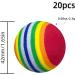 Scott Edward Air Golf Practice Balls - 20pc Bright Multicolor Lightweight Sponge Balls for Indoor/Outdoor Training, Backyard Hitting Mat - Soft for Kids & Pets (Red) - Buy Online on GoSupps.com
