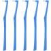 Buy Bordstract 5PCs Soft Bristle Interdental Toothbrush - Ideal for Orthodontic Patients | Remove Stubborn Spots - Buy Online on GoSupps.com