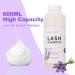 Arison Eyelash Extension Shampoo 600ml - Paraben & Sulfate Free Foaming Cleanser for Natural & Extensions - Safe for Makeup - Professional & Self Use (Lavender - Buy Online on GoSupps.com