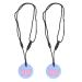 Chew Chain - Portable Sensory Chew Chain for Discomfort Relief (2 Pack) - Sky Blue - Promote Healthy Growth - Buy Online on GoSupps.com