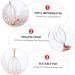 FRCOLOR 12-Piece Multifunctional Massage Device - Handheld Rubber Hair Washer & Scalp Massager Brush - Steel & Wood Design - Buy Online on GoSupps.com