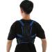 Posture Corrector Back Straightener Belt Support Elastic Comfortable Brace for Men Women (Blue) L Blue - Buy Online on GoSupps.com