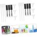 FOMIYES 2 Sets Mascara Tube Empty Lip Gloss Tube Empty Mascara Mini Lip Gloss Mini Funnels Lash Wand Abs - Buy Online on GoSupps.com