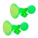 Modengzhe Green ABS Air Horn for Children's Cycles, Funny Plastic Bike Bugle Clown Horn with Squeeze Bulb