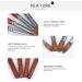 12# Sable Nail Brush - Professional Acrylic Nails Tool for Home & Salon Use - Round Nail Art Brush in Coffee Color - Buy Online on GoSupps.com