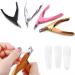 Nail Clipper for Thick Nails Stainless Steel Clipper Nail Tool 1 Word U Shaped Cut Nail Scissors New Nail Manicure Tools Scissor False Fake Nails Tips Cutter Clipper (Color : Black) - Buy Online on GoSupps.com