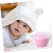 SECFOU Baby Powder Bath Set - Infant Sponge & Makeup for Kids - Talcum Powder Container - Pink Body Puff Kit - 2 Sets - Buy Online on GoSupps.com