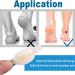 LotFancy Blister Bandages | Gel Blister Cushion | 24 PCS Blister Pads | Waterproof Hydrocolloid Seal Adhesive Bandages - for Foot, Toe, Heel Blister Prevention & Recovery - Buy Online on GoSupps.com
