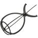 Wig Stand Holder - Rbenxia 6pcs Portable Durable Plastic Folding Hairpieces Display Tool - Black - Buy Online on GoSupps.com