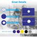 ACWOO Motion Sickness Wristbands 6 Pairs Natural Sickness Bands for Kids & Adults Anti-Nausea Wristbands for Car Sea Sickness Relief Wristbans for Sea Flying Travel (6 Pairs -B) - Buy Online on GoSupps.com