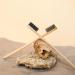 Wooden Toothbrush Set | Biodegradable Charcoal Neem & Bamboo - Eco-Friendly Oral Care (4 Pack - Buy Online on GoSupps.com
