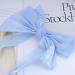 Aneneiceera Vintage Silk Bow Hair Clip Silk Chiffon Bowknot Hair Bow Clip Blue Tulle Bow Hair Barrette Chiffon Long Tail Bow Clips Long Bow Tail Headpieces Decorative Hair Accessories for Women Girls - Buy Online on GoSupps.com