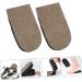 NOLITOY Heightening Half Pad - Breathable Heel Insoles for Men & Women | 5 Pairs Convenient Height Lift Inserts | Portable Rubber Shoe Pads - Buy Online on GoSupps.com