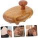 Hapinary Wooden Massage Brush & Comb Set - Handheld Scalp Massager Tool for Relaxation & Hair Care - Buy Online on GoSupps.com