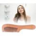 Wooden Hair Comb with Ergonomic Handle Prevent Slip Lightweight Portable Close Tooth Peach Wood Hair Comb for Hair and Beard Grooming - Buy Online on GoSupps.com