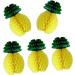 8pcs Ornament Plant Paper Pineapple Party Supplies Pineapple Decor Honeycomb Yellow 8PCS 20CM - Buy Online on GoSupps.com