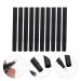 Minkissy 10pcs 3ml Empty Nail Oil Twist Pen Cosmetic Container with Brush Applicator for Lip Gloss & Nail Polish (Black) | Perfect for Skincare & Nail Care - Buy Online on GoSupps.com
