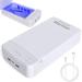 Lenlang Nail Tool Sterilizer with Blue Light Portable Machine Metal Nail Tips Art Tools USB Sterilization Box for Nail Supplies Manicure Tool for Nail Home Salon Scissors Keys Watch Phone