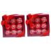 ABOOFAN 2 Boxes Soap Flower Artificial Soap Rose Essential Oil Gifts Birthday Gift Wedding Oil Rose Soap Bridal Gift Festival Soap Rose Bride Rose Box Roses Redx2pcs 14.5x14.5cmx2pcs
