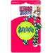 KONG SqueakAir Ball with Rope Dog Toy Medium x 3 - Buy Online on GoSupps.com