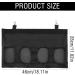 YOYIAG Rabbit Hay Feed Bag:2 PCS Hay Feeder Rabbit Hay Feeder Guinea Pig with Adjustment Belt Hanging Feeding Hay with 4 Holes for Small Pets Rabbit Bunny Hamster Guinea Pig (Black) - Buy Online on GoSupps.com