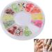 Housoutil Manicure Tool 12 Nail Beauty Accessories Nail Art Decor Diy Decoration for Nail Polymer Clay Slices for Nail Manicure Nail Protector - Buy Online on GoSupps.com