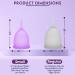 Carecup Menstrual Cup Sterilizer - 2-Minute Automatic Steam Wash | Unscented Sanitizer | Fits Small & Large Period Disc | 99.9% Germs | Includes Steamer & Cups - Buy Online on GoSupps.com