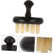 Magiclulu 3 STK Massager & Gua Sha Brush Set - Sandalwood Hair Cleaning & Back Massage Comb - 6x6cm - International Shipping - Buy Online on GoSupps.com