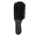 Beard-styling brush soft elastic hair and cord care cleaning brush with wooden handle removed dirt prevents falls portable size