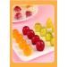 Mango fruit juice gummies Peelable passion grape gummy candy Fruit soft candy chewing candy Assorted sweets Sour and sweet fruit fudge Dessert Children's snacks (Mango 1 box) Mango 1 box - Buy Online on GoSupps.com