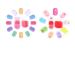 Bamsod Mini Hand Soap Sheets Antibacterial Soap Paper Sheets Portable Disposable Travel Scented Bath Slice Sheet Foaming Paper Soap Confetti Slide Flakes for Travel and Outdoor