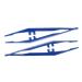Tweezers Tweezers Disposable sterile sterile tweezers 200 pieces Disposable tweezers blue Original Tiga-Med quality