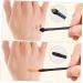 SOESFOUFU Powder Applicator 20pcs Double Eye Shadow Makeup Eyeshadow Disposable Lip Wands Brush for Makeup Miss Mix Sponge Brush - Buy Online on GoSupps.com