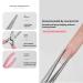 Professional C Curve Nail Tip Pliers - Stainless Steel Nail Sculpting Tool for DIY & Salon Use | Pink Nail Shaping Tweezers - Buy Online on GoSupps.com