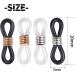 Aylifu Eyeglass Chain Ends  40 Pieces Adjustable Rubber Spectacle End Eyeglasses Strap Holder Loop Chain End Rubber  20 x 5 mm - Assorted Color Style3 - Buy Online on GoSupps.com
