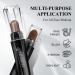 LUXAZA 6 PCS Brown Neutral Metallic Eyeshadow Stick - Waterproof & Long Lasting Eye Brightener and Liner Pen - Champagne Brown Cream Shimmer Eyeshadow Pencil - Buy Online on GoSupps.com