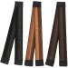 3-Piece Hair Bun Maker Set - Easy Snap Roll Nets for Women & Kids - French Twist Styling Tool - Brown - Buy Online on GoSupps.com