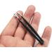 Precision Nose Hair Tweezer & Stainless Steel Round Head Scissors | Eyebrow Clippers Trimmer for Safe Nose & Ear Grooming (Black) - International Shipping Available - Buy Online on GoSupps.com