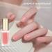 Nude Pink Nail Polish Jelly Pink Nail Varnish Chip Resistant & Water Based Translucent Gel Polish Quick Dry Nail Polish for Manicure DIY at Home Highly Pigmented Clear Gel Nail - Buy Online on GoSupps.com