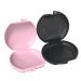 (2PCS) JJOVCE Retainer Cases - Orthodontic Mouthguard Case Dental Retainer Case Aligners Case (Multicolor)