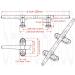 SHENGHUISS 8 inch Boat Dock Cleat Stainless Steel 316 - 4 Pack | Marine Deck Rope Cleats with Fasteners - 2 Pack - Buy Online on GoSupps.com
