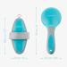 Navaris 2-Part Horse Care Set: Mane Brush & Card tsche for Optimal Fur Care | International Shipping - Buy Online on GoSupps.com